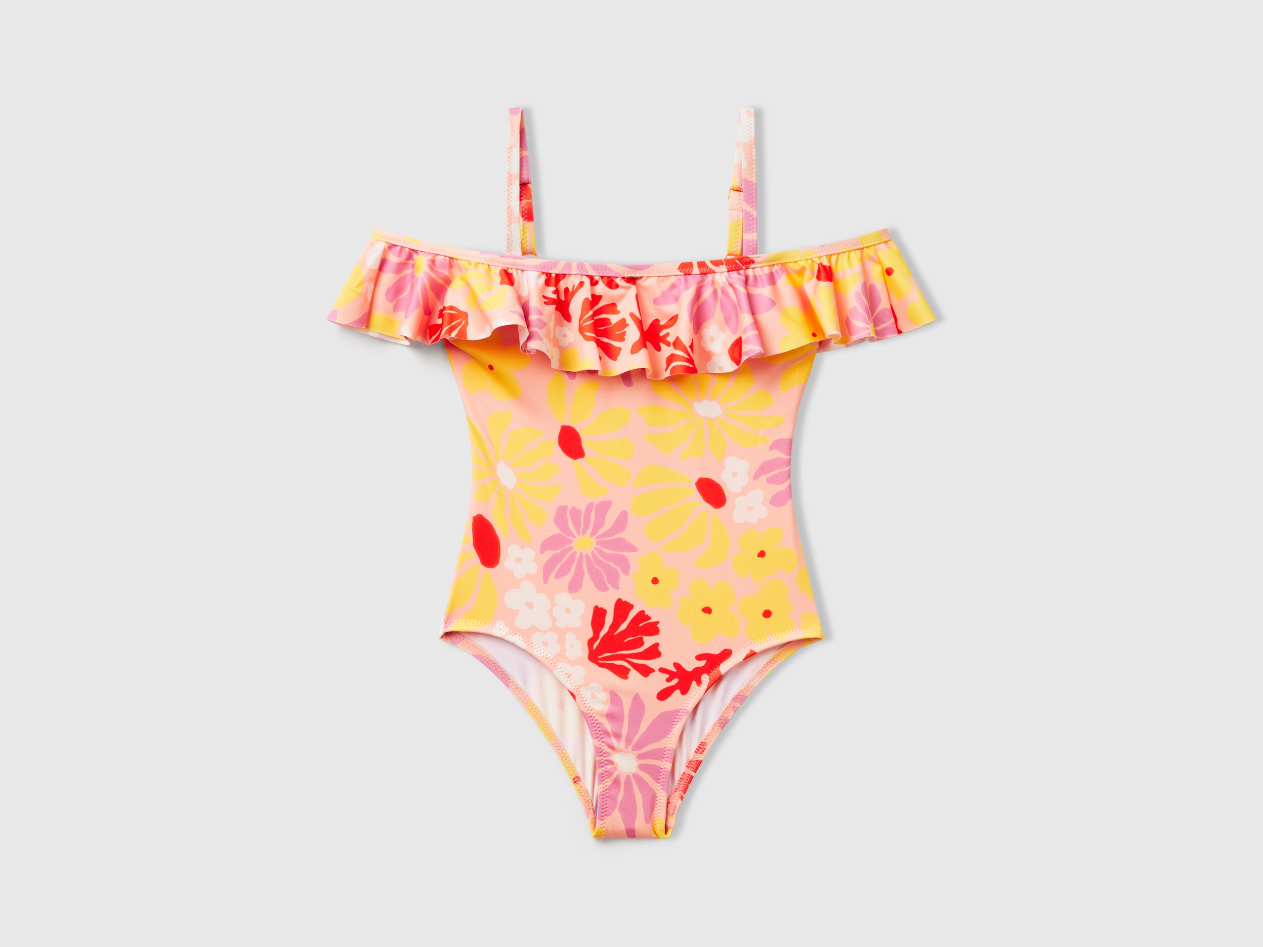 Fato de banho de peça única com estampado de flores - ucb_image_FS