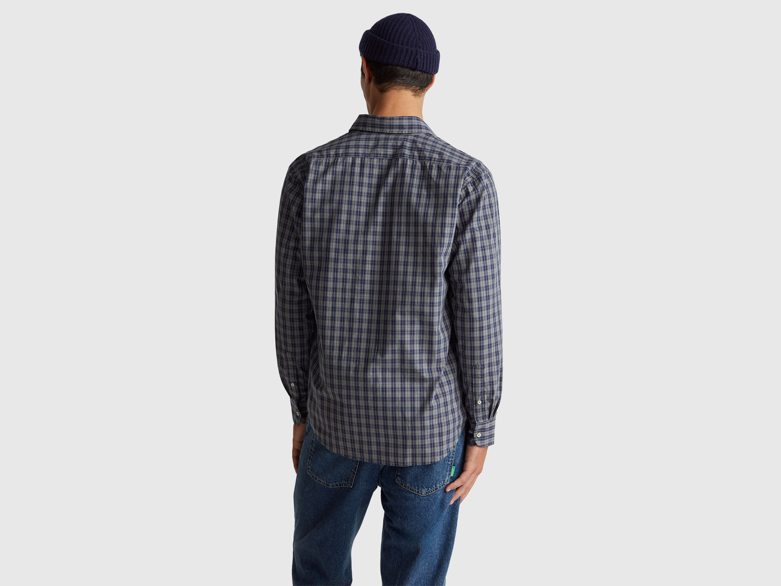 Camisa aos quadrados 100% algodão - ucb_image_B