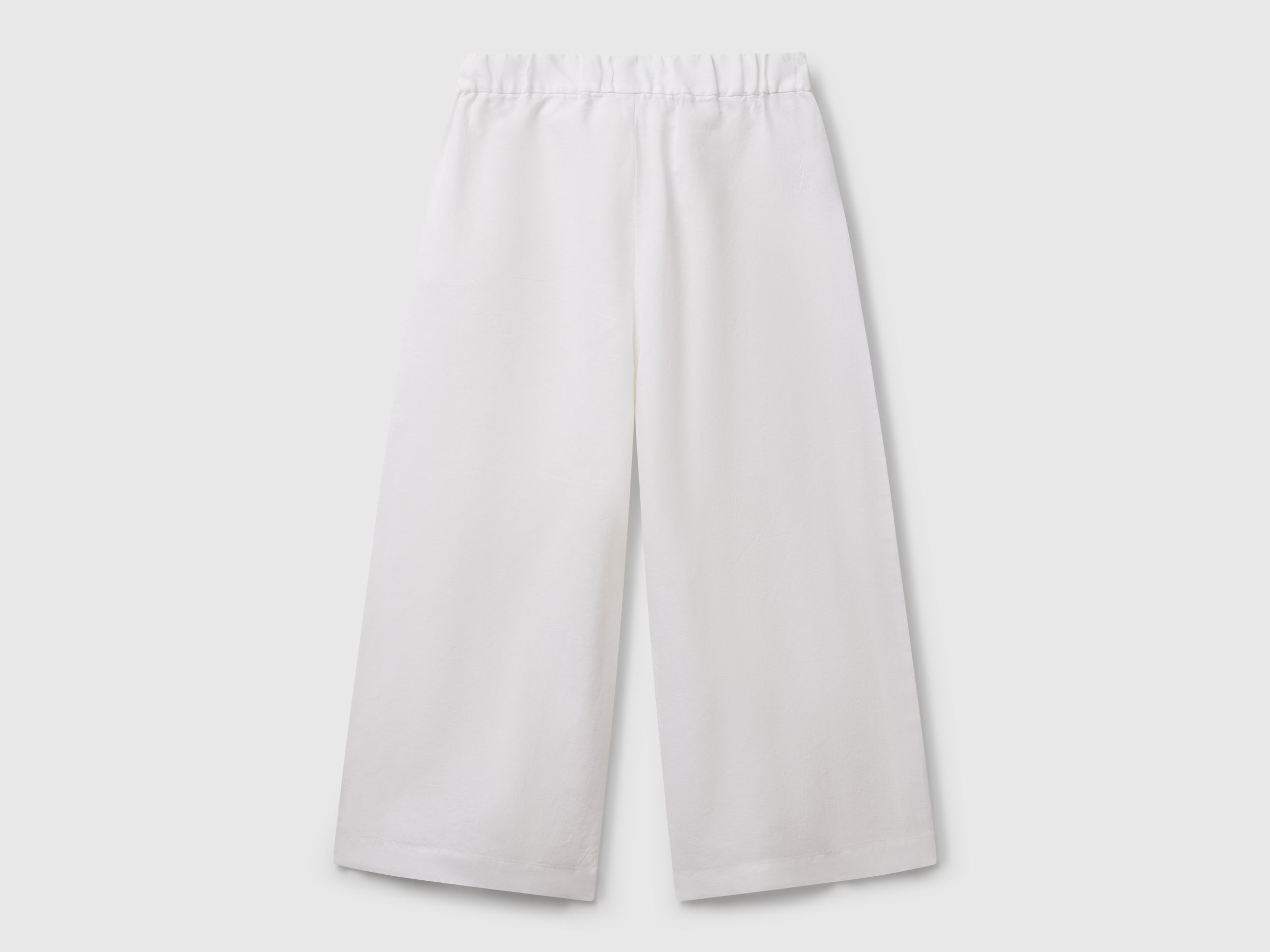 Linen blend trousers with sash - ucb_image_BS