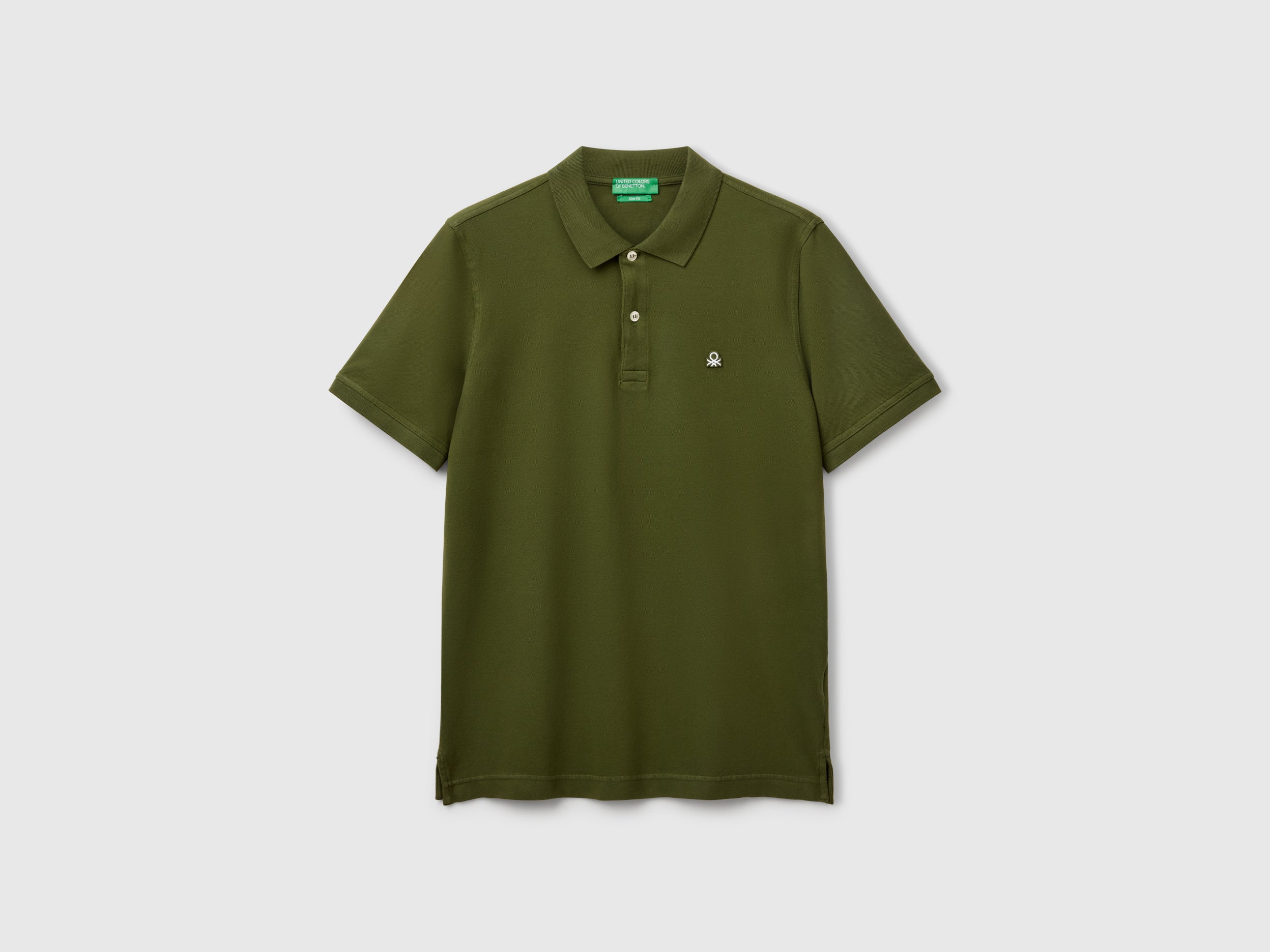 Polo verde-oliva slim fit - ucb_image_FS