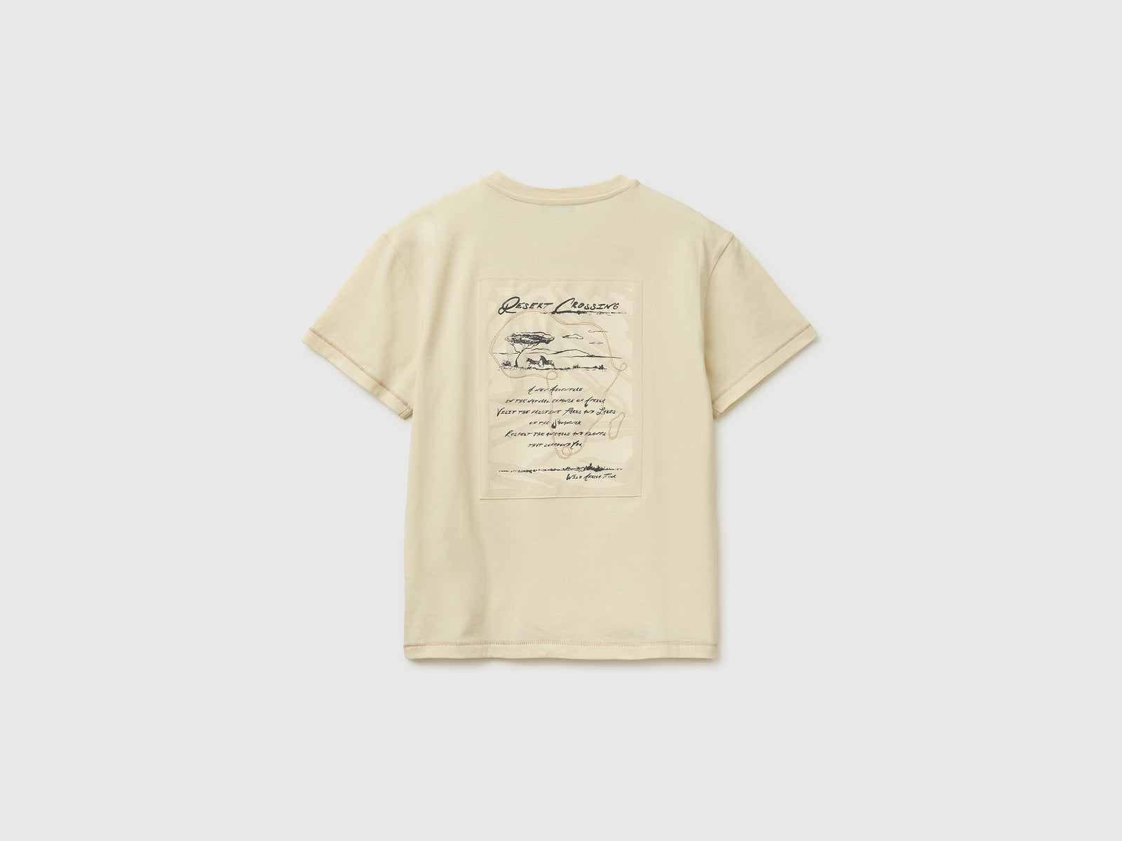 Oversized T-shirt with print and embroidery - ucb_image_BS