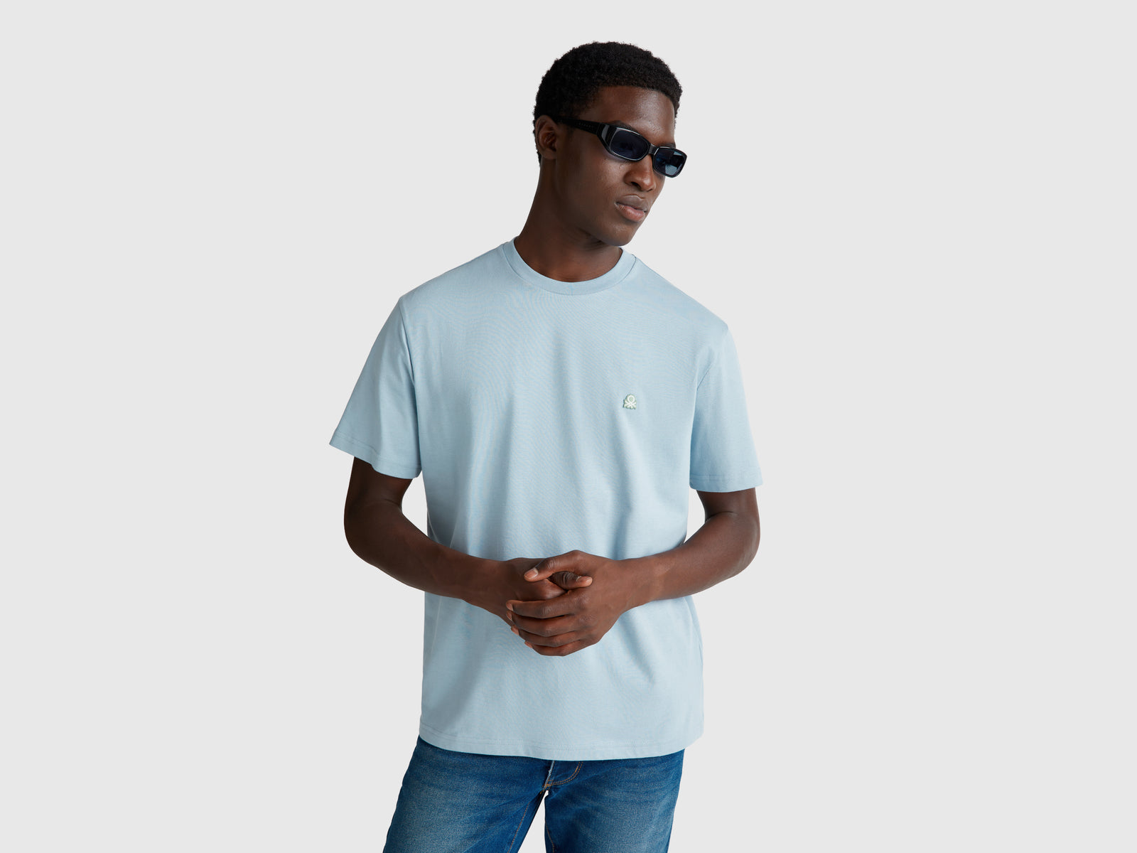 T-shirt básica de algodão - ucb_image_F
