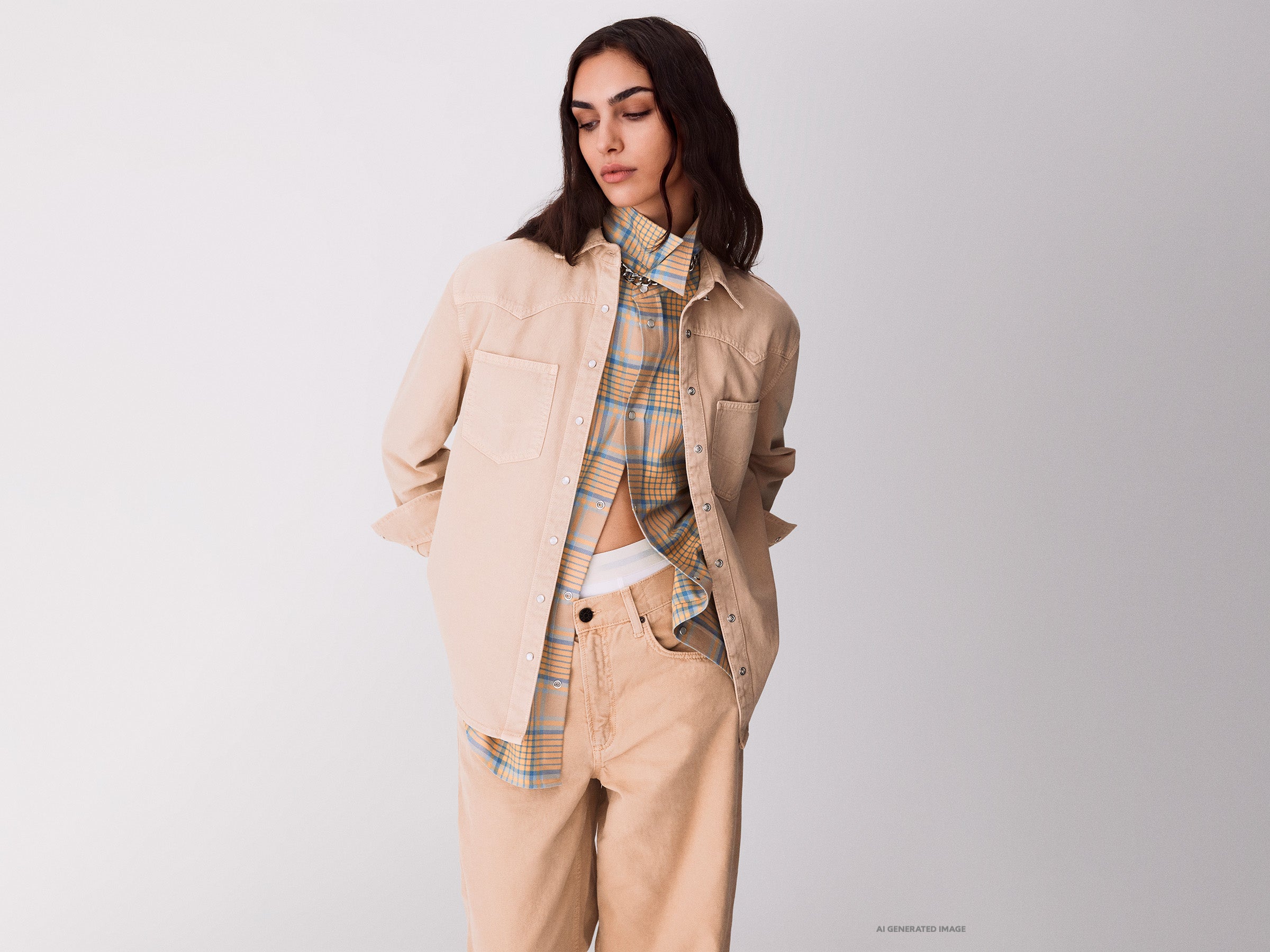 Camisa western em twill - ucb_image_F