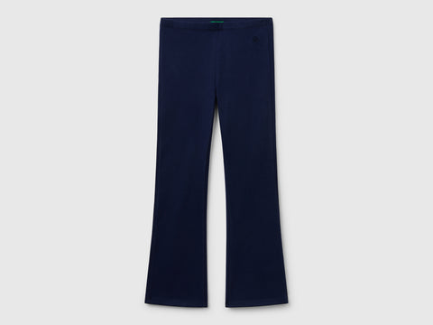 Leggings à boca-de-sino em algodão stretch - ucb_image_FS