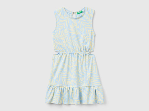 Vestido azul-celeste com estampa tropical - ucb_image_FS