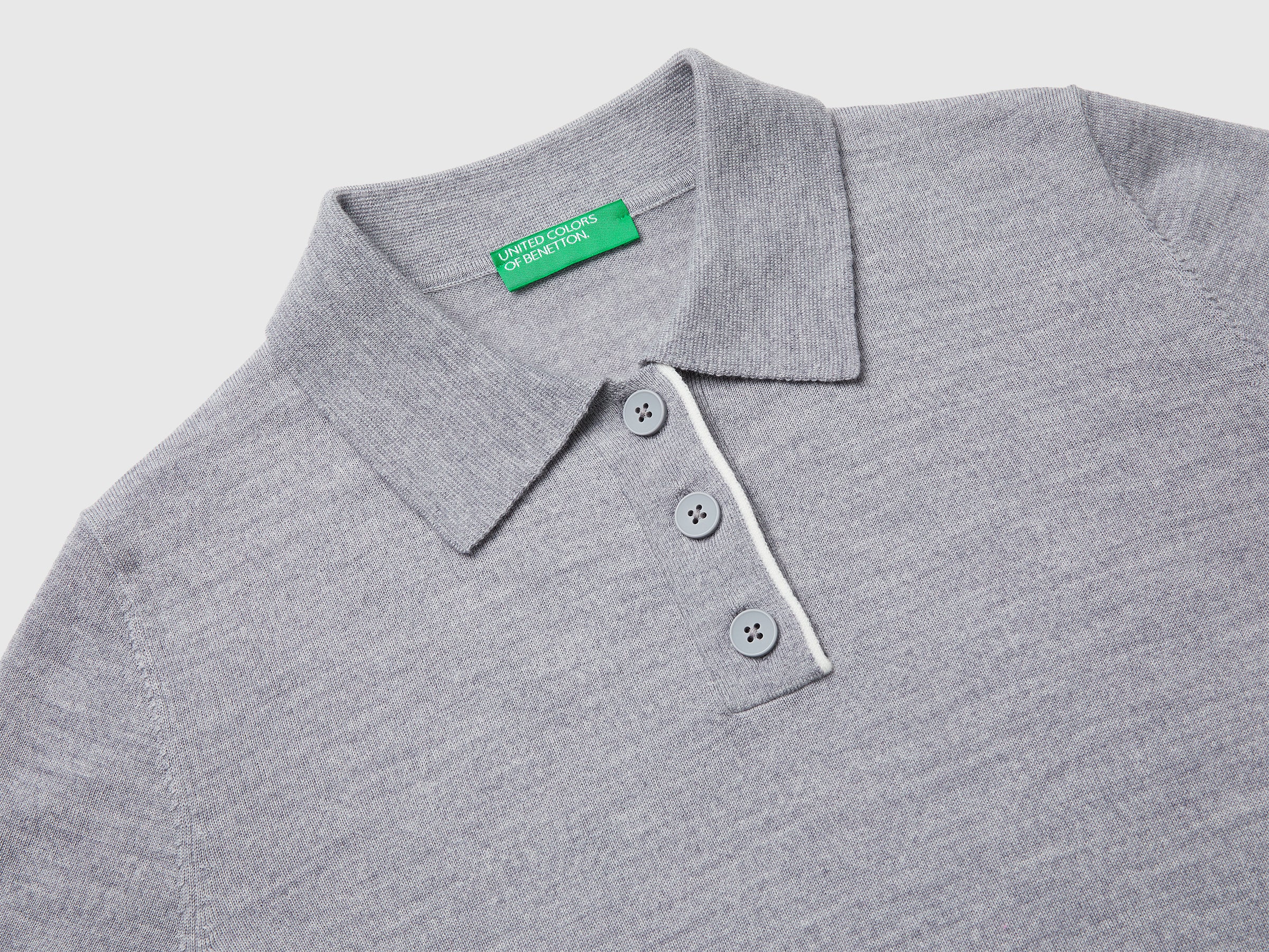 Camisola polo 100% lã Merino - ucb_image_DS1