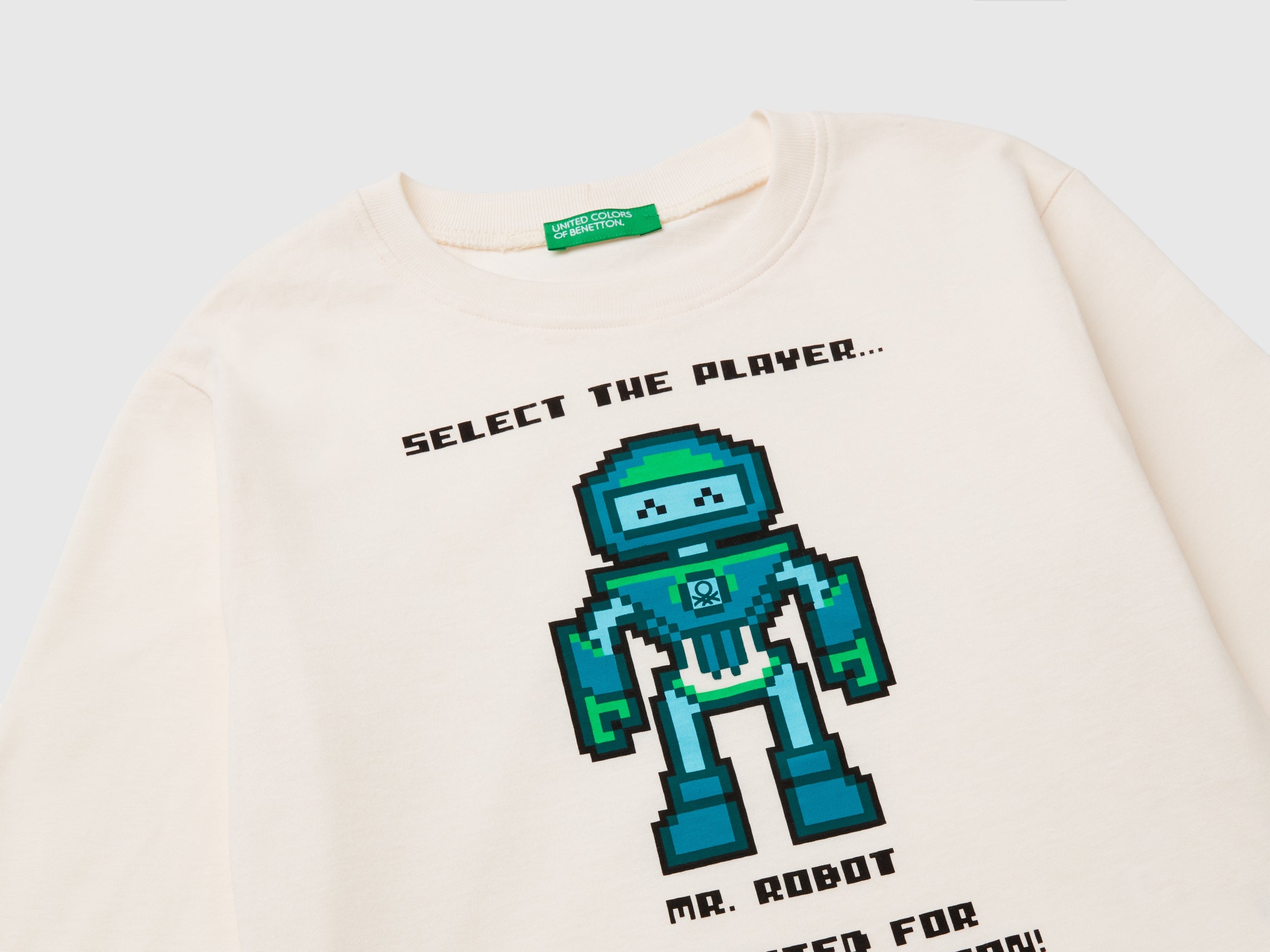 T-shirt com estampa em algodão quente orgânico - ucb_image_DS1