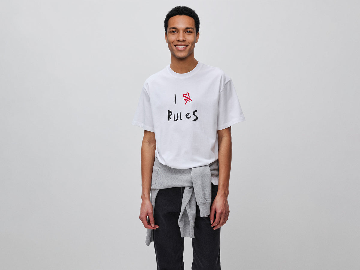 T-shirt com estampa slogan em algodão orgânico - ucb_image_F