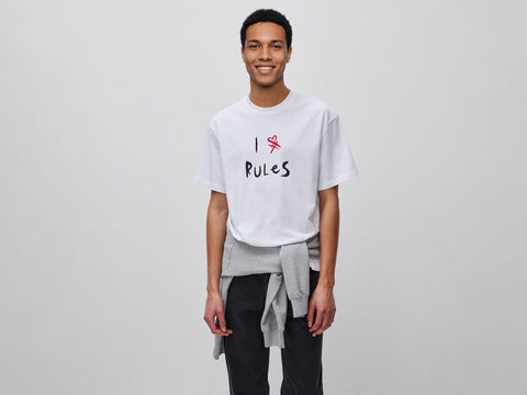 T-shirt com estampa slogan em algodão orgânico - ucb_image_F