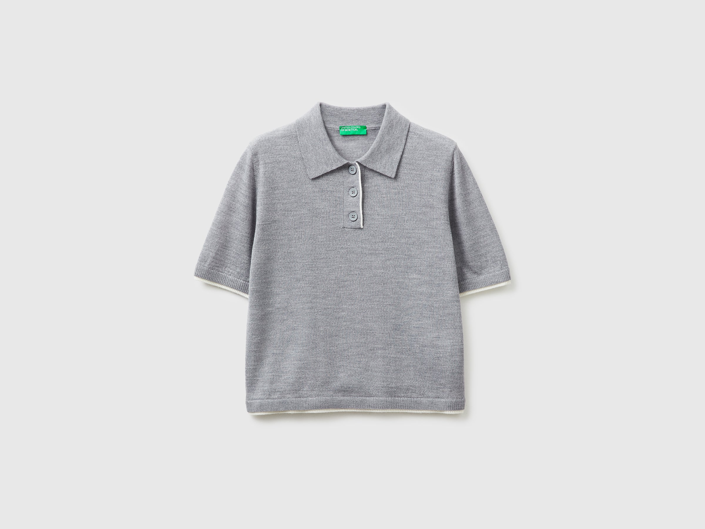 Camisola polo 100% lã Merino - ucb_image_FS