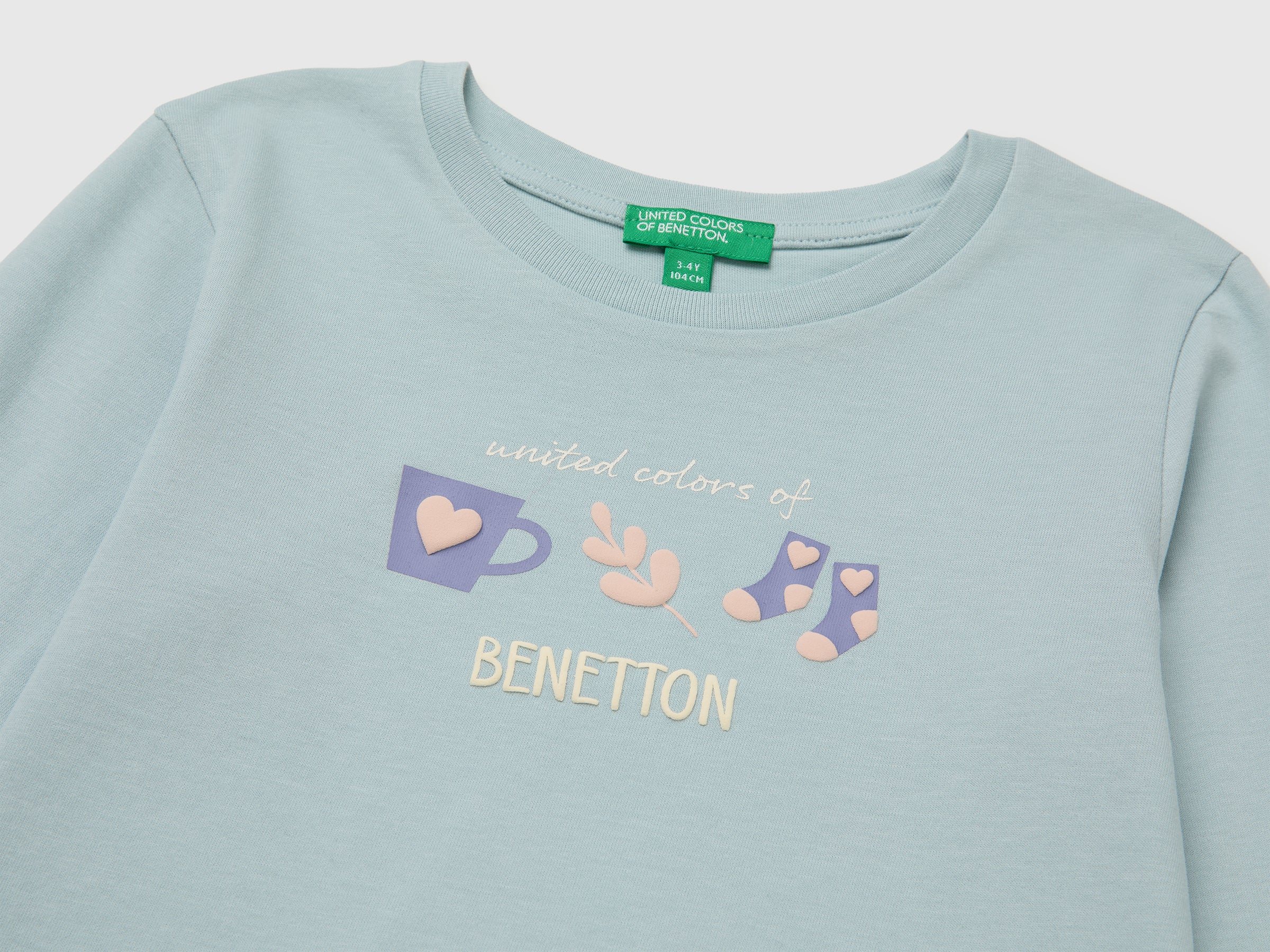 T-shirt com estampa efeito de relevo - ucb_image_DS1