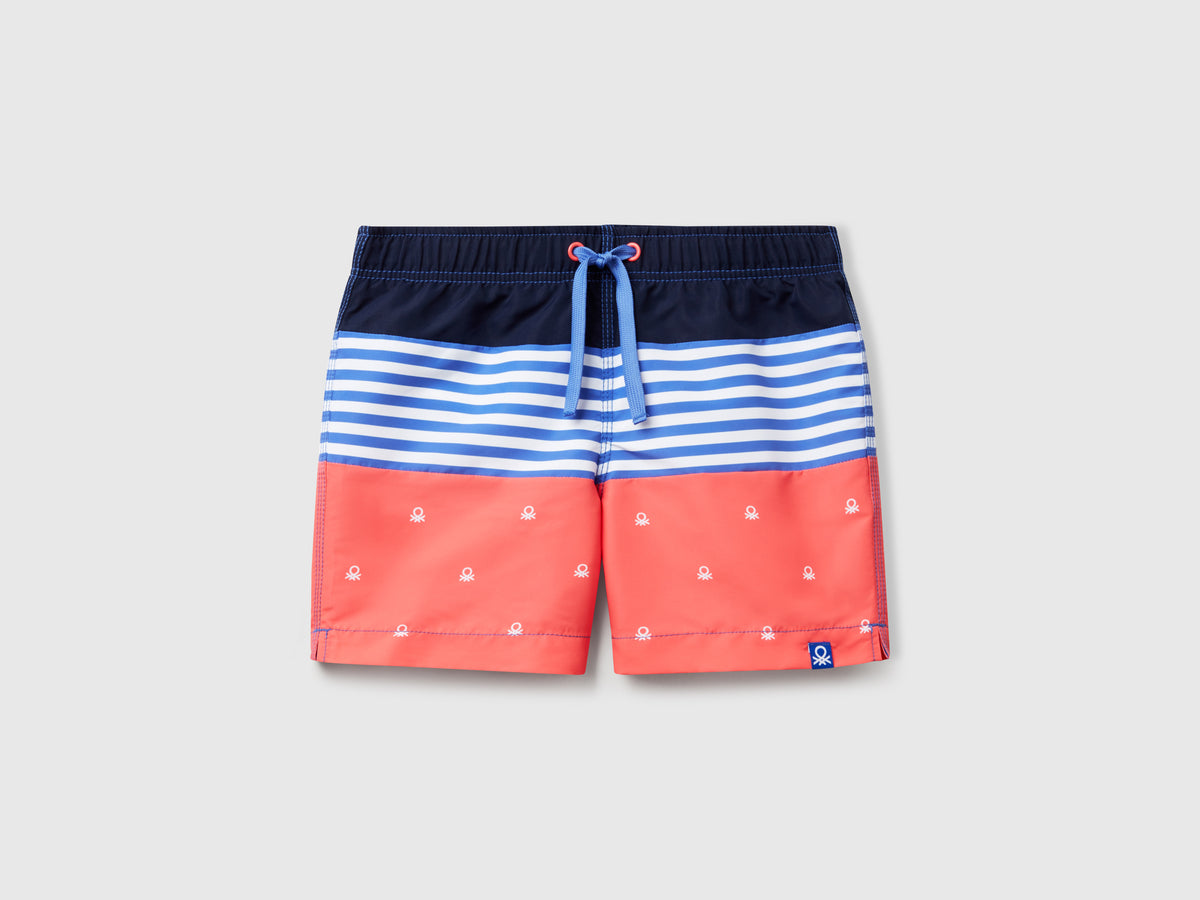 Boxers de banho com riscas e logótipos - ucb_image_FS