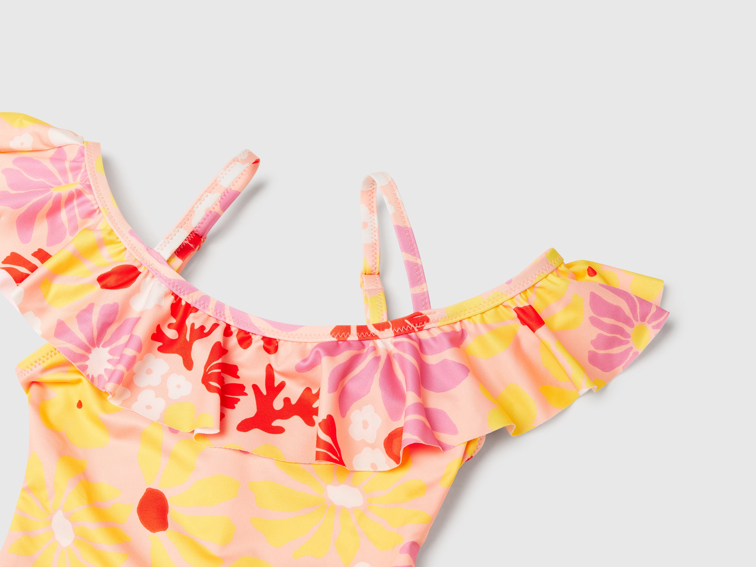 Fato de banho de peça única com estampado de flores - ucb_image_DS1