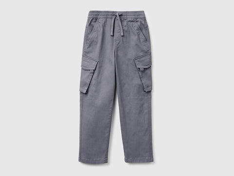 Stretch cotton cargo pants - ucb_image_FS