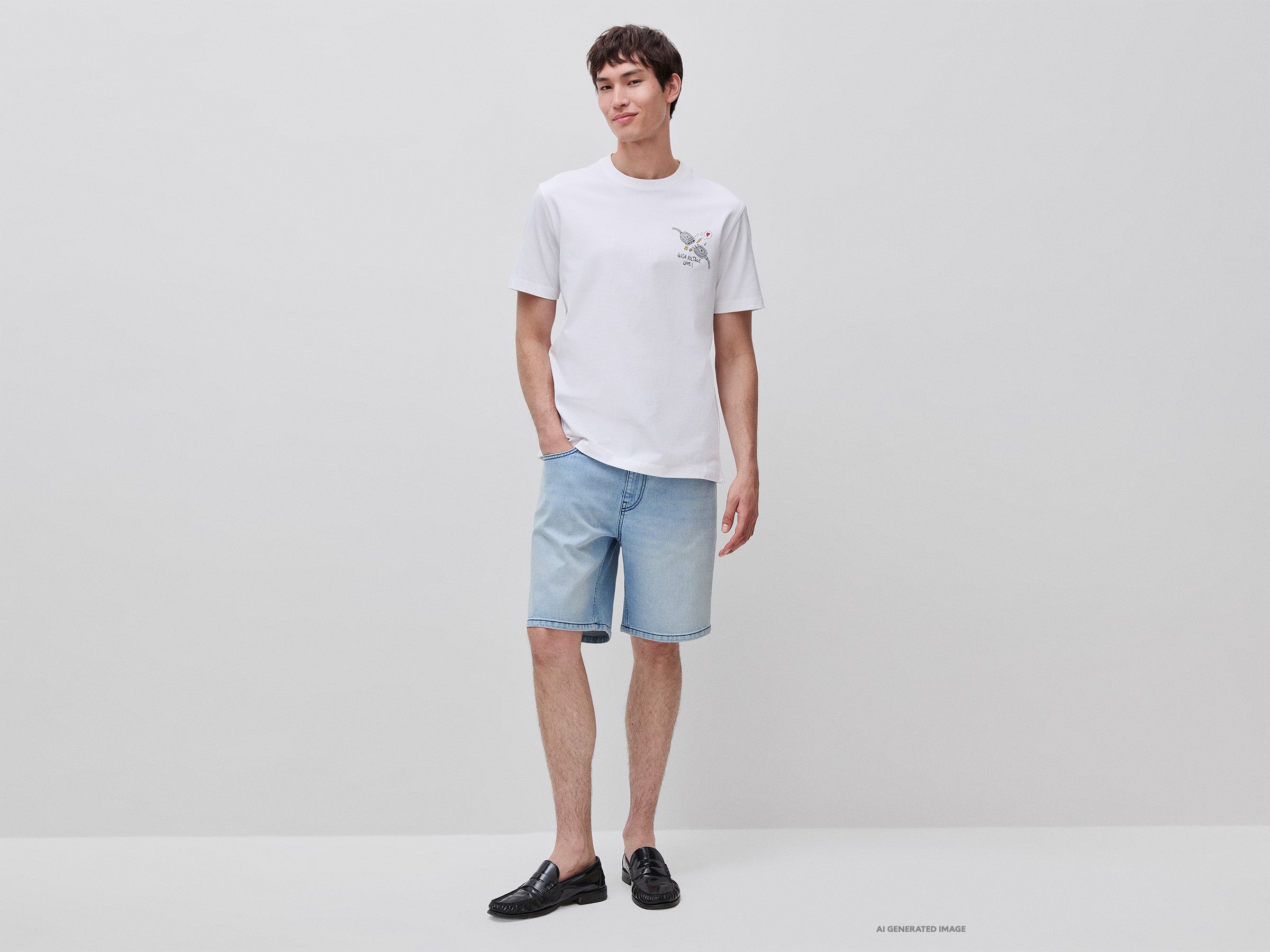 Bermudas de jeans regular fit - ucb_image_FY