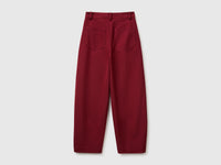 Calças barrel fit em twill stretch - ucb_image_BS