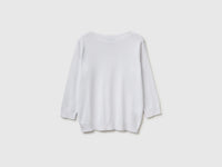 White sweater with boat neck - ucb_image_FS