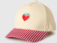 Baseball cap with strawberry embroidery - ucb_image_DS1
