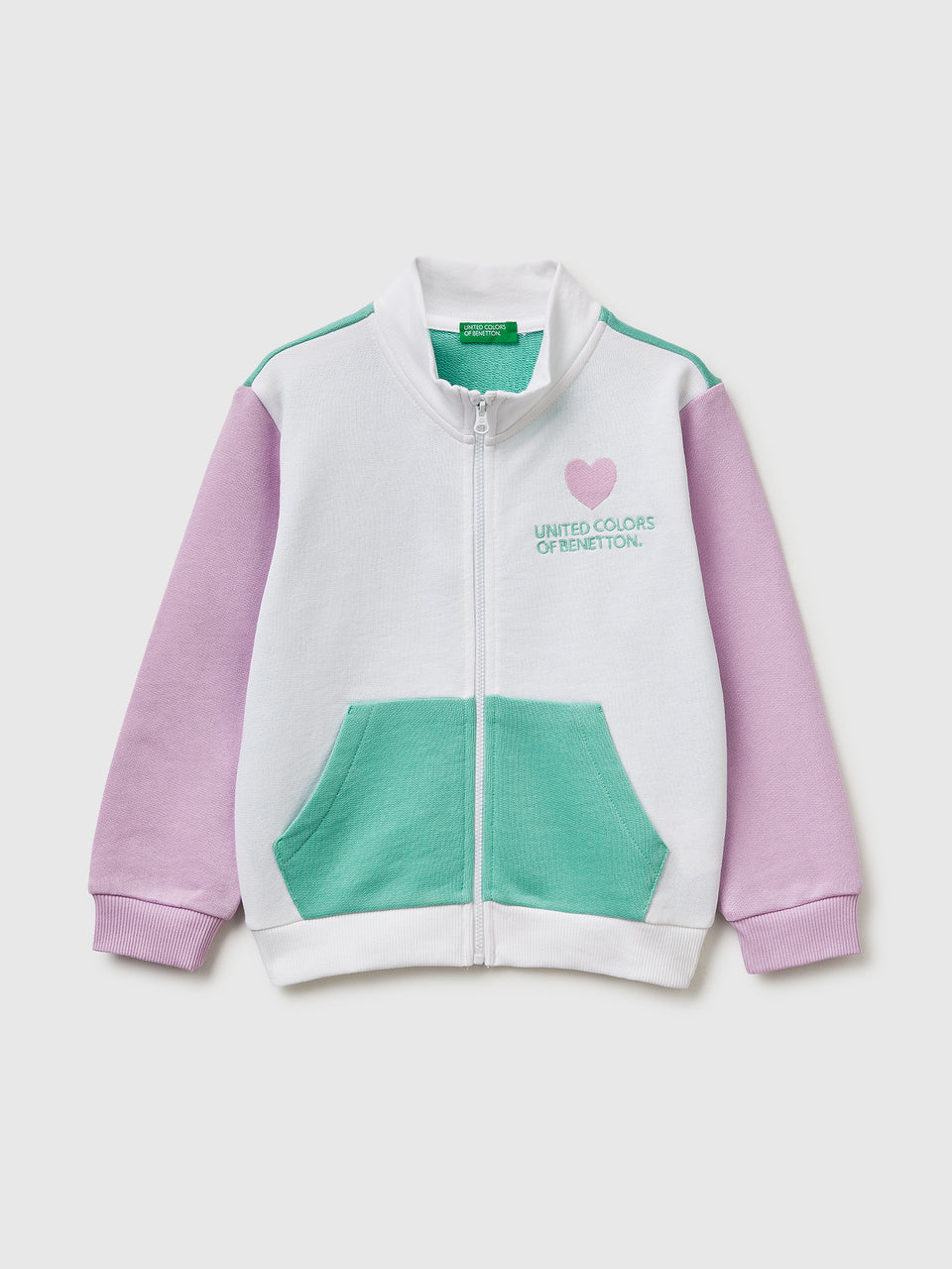 Zip-up sweatshirt with print - ucb_image_FS