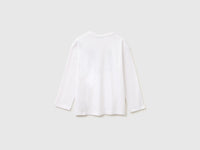 T-shirt in organic cotton with logo print - ucb_image_BS