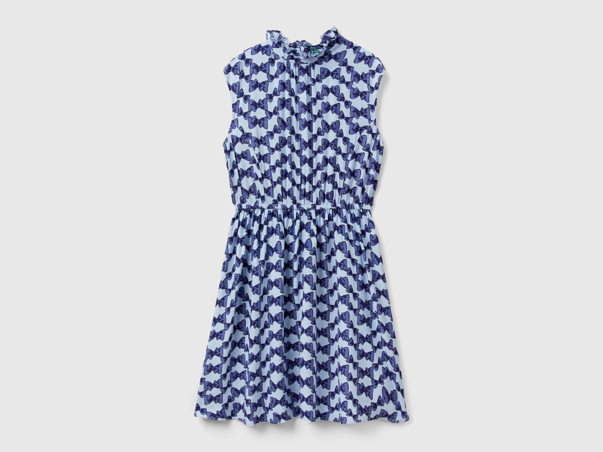 Vestido curto com estampa de laços - ucb_image_FS
