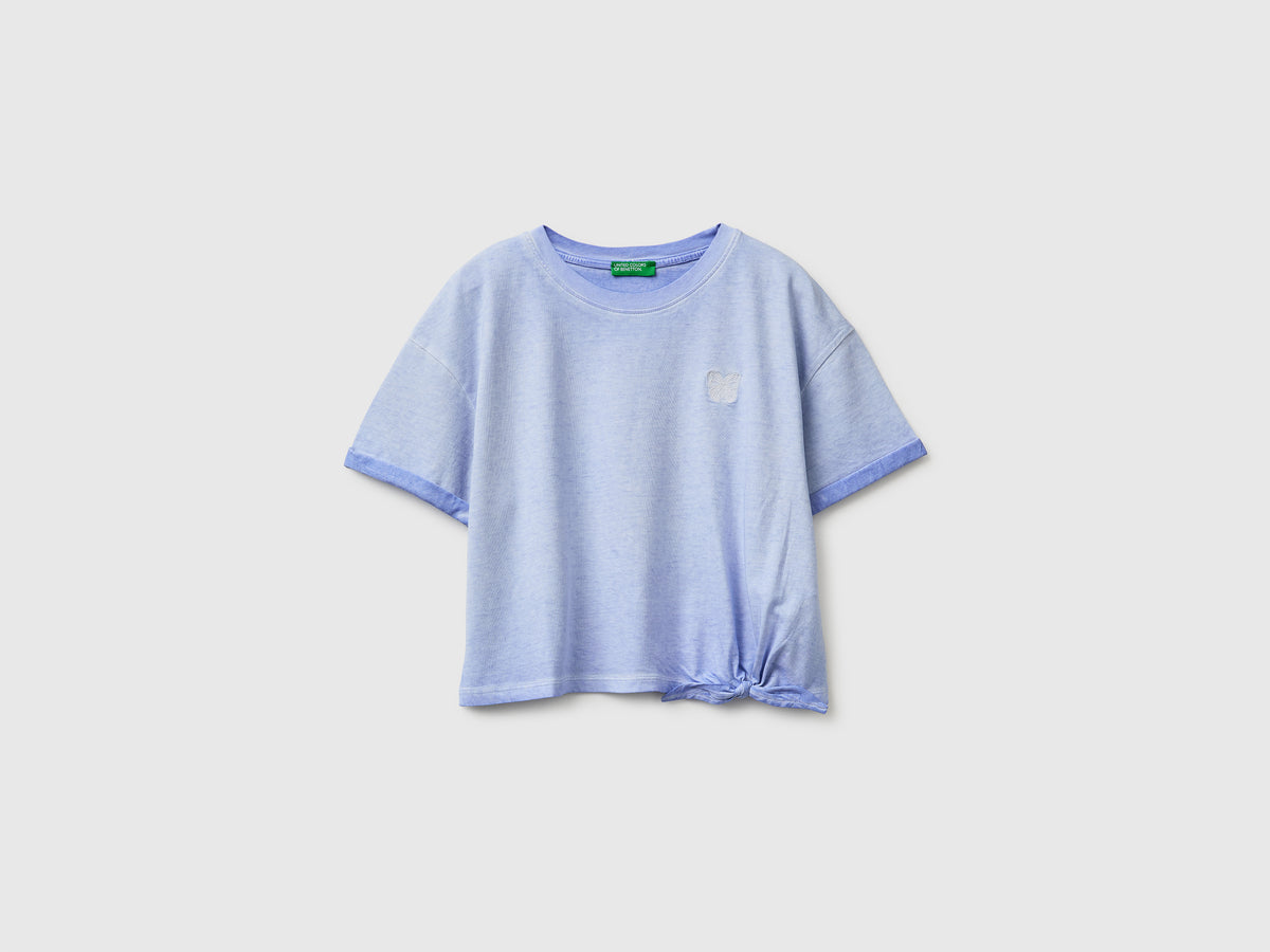 T-shirt with print and knot - ucb_image_FS