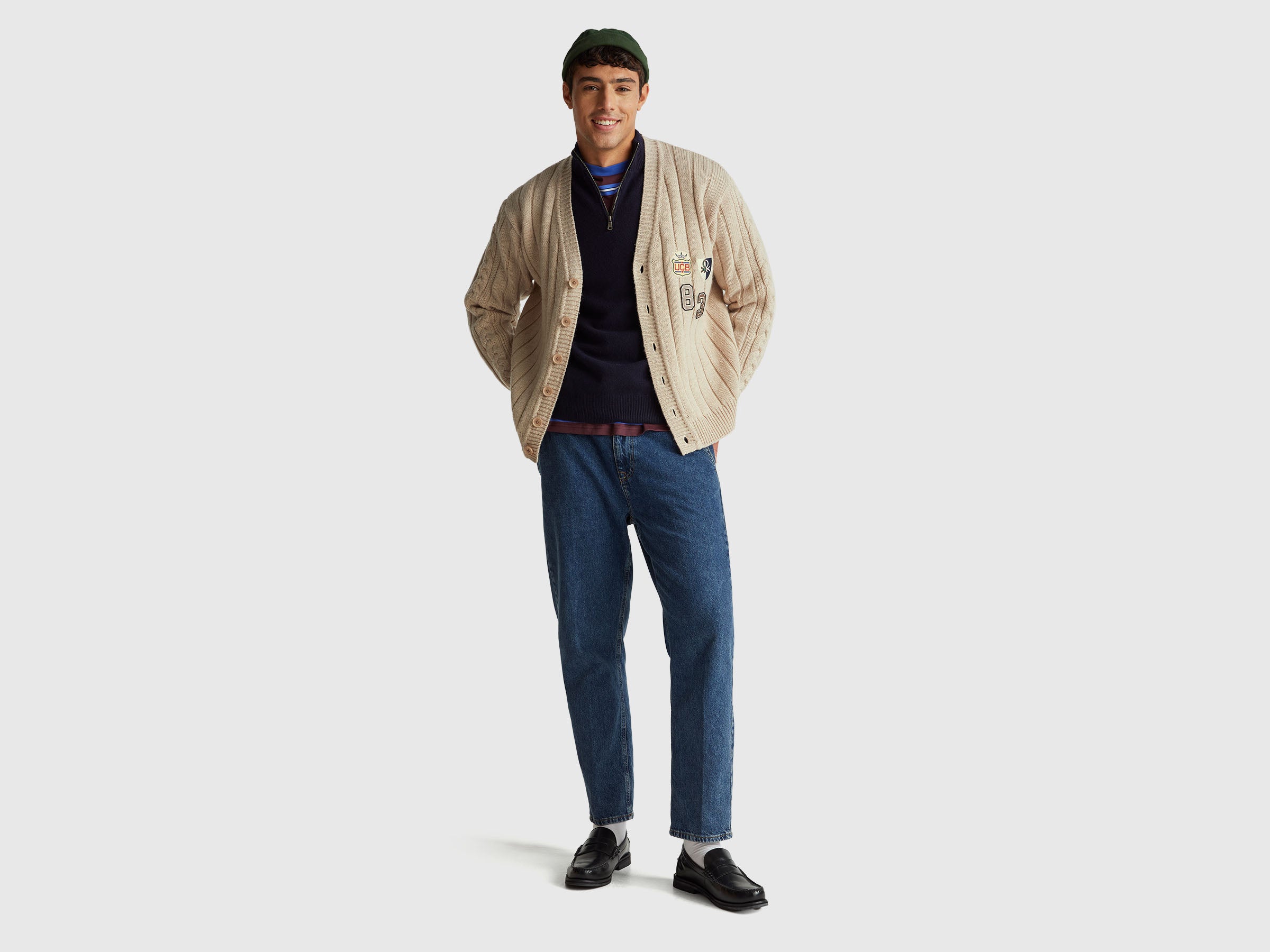 Stranger Things cardigan in pure wool - ucb_image_FY