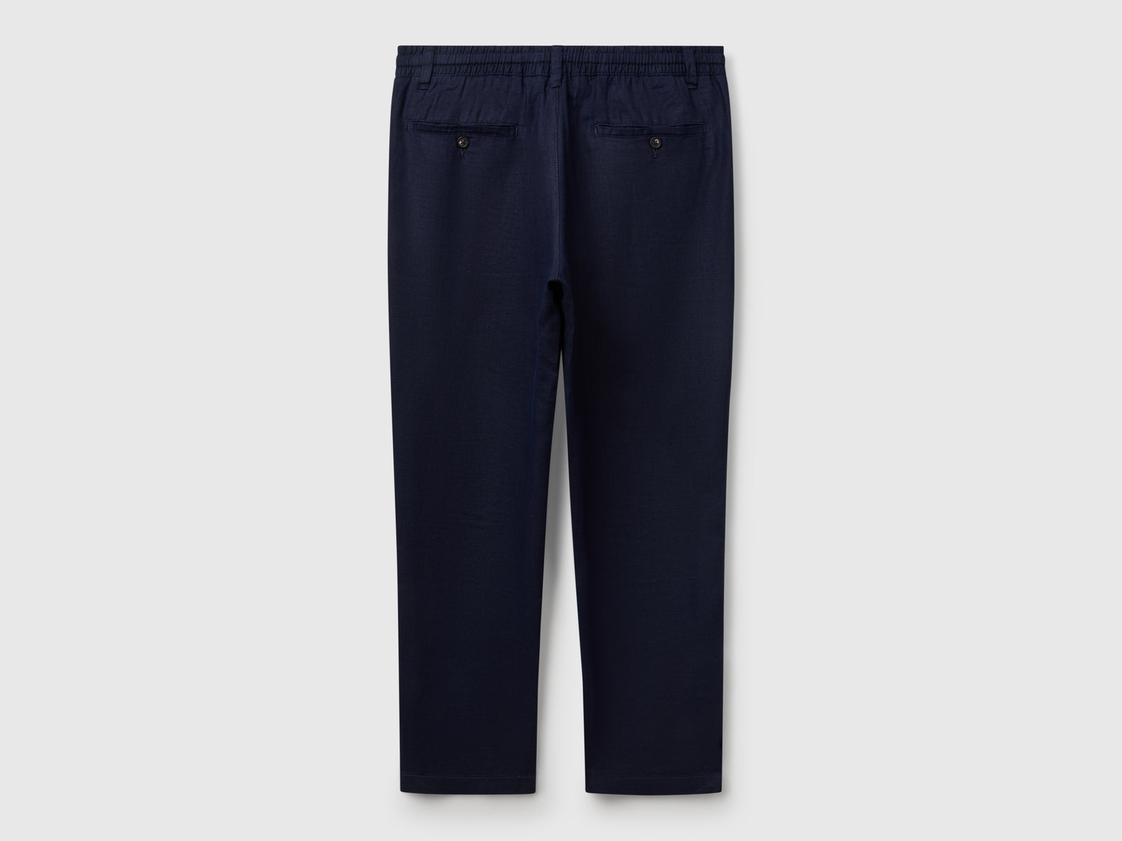 Trousers in pure linen with drawstring - ucb_image_BS