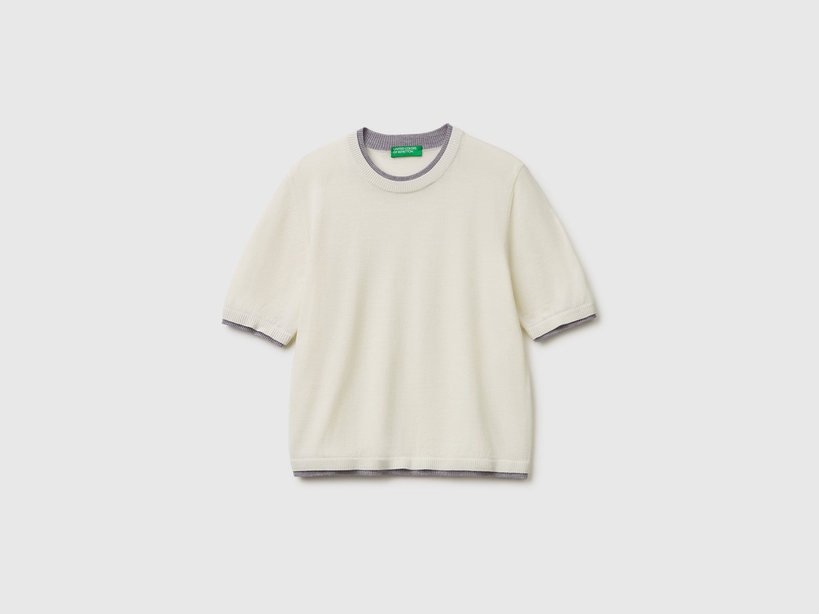 100% Merino wool short-sleeved shirt - ucb_image_FS