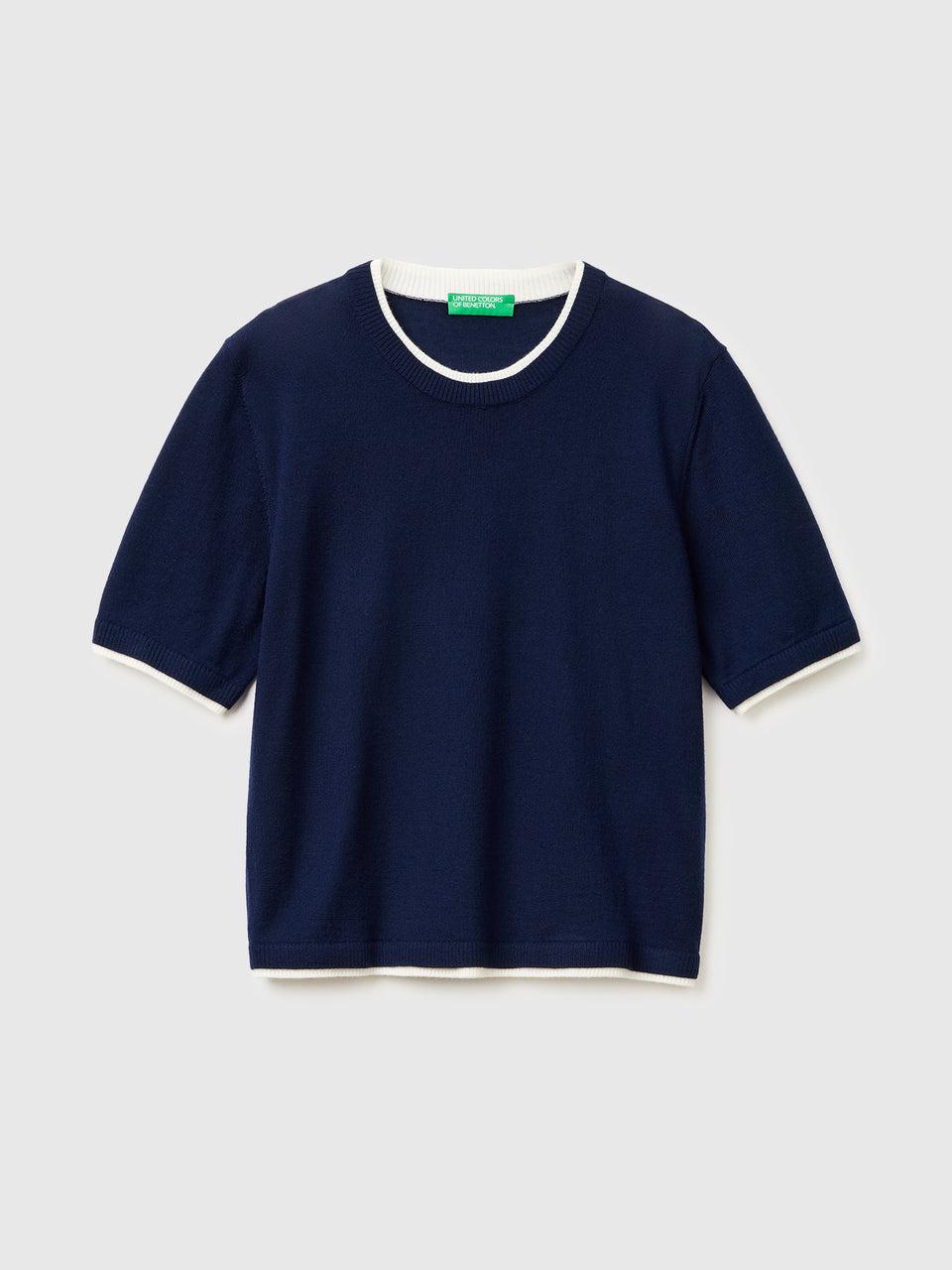 100% Merino wool short-sleeved shirt - ucb_image_FS