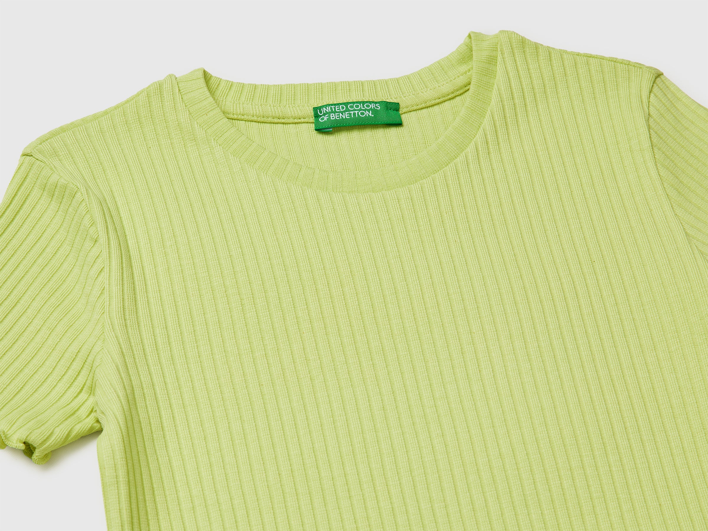 Slim fit ribbed t-shirt - ucb_image_DS1