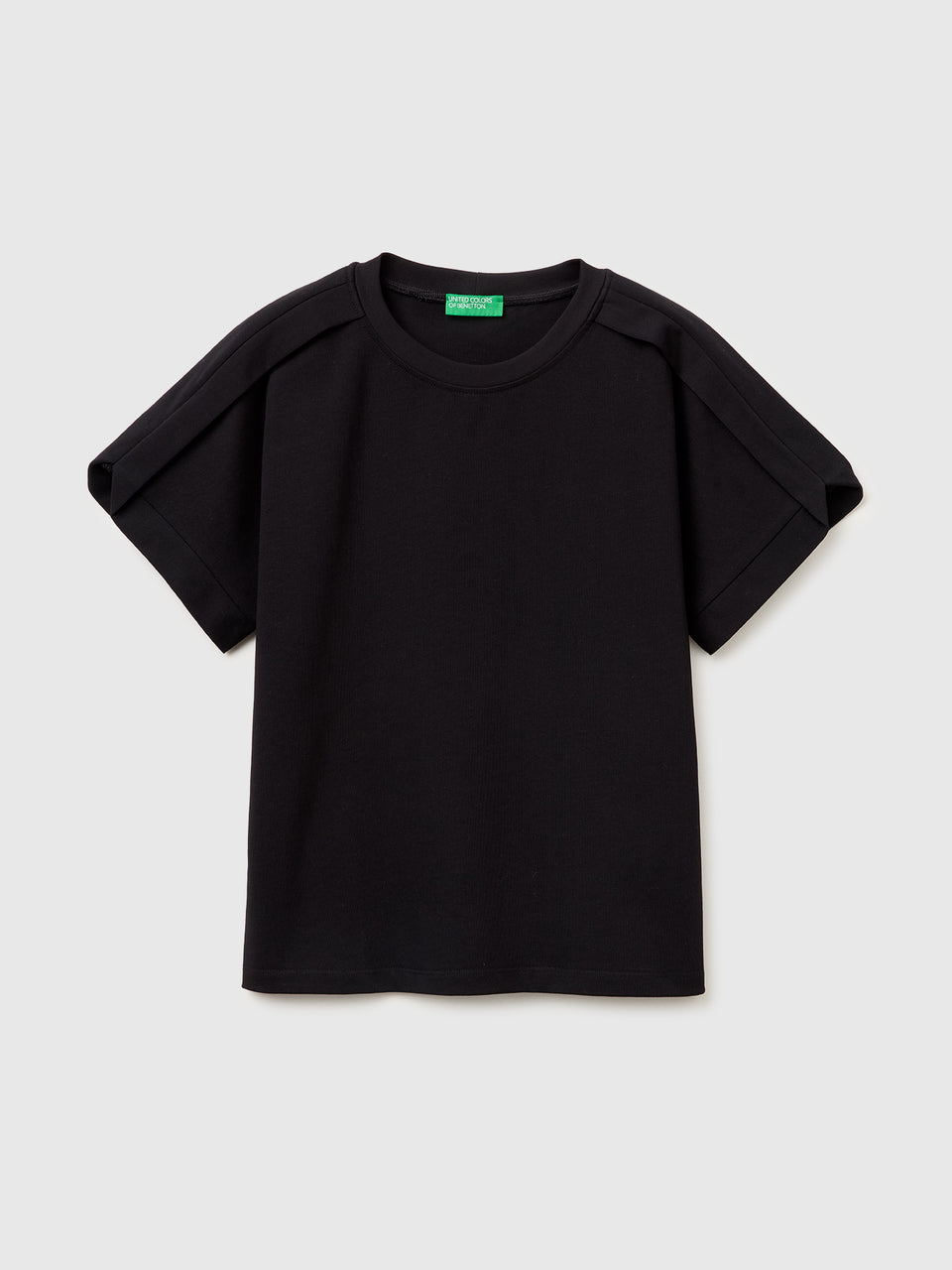 T-shirt with pleat on the shoulders - ucb_image_FS