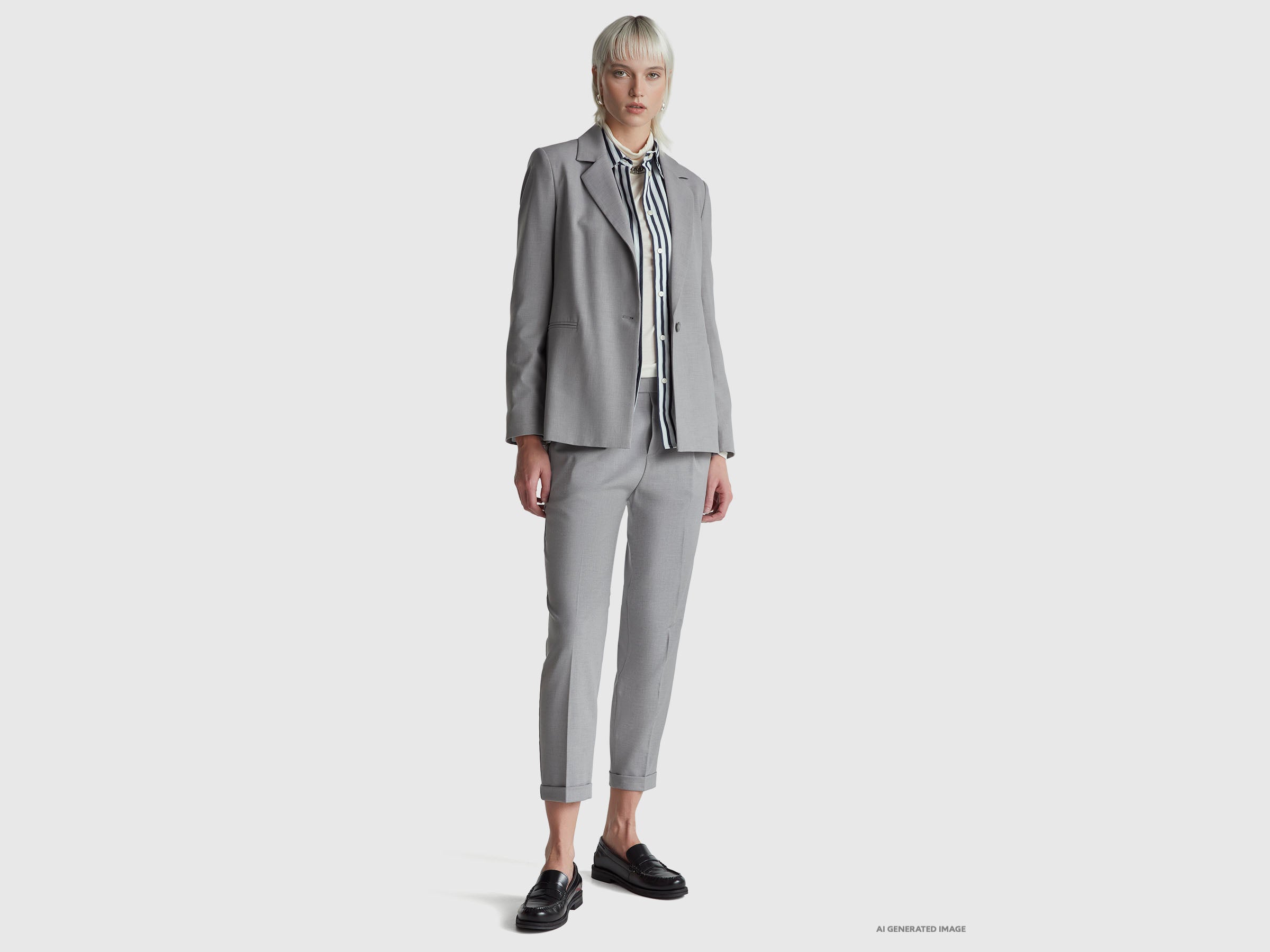 Calças com dobra em viscose mista stretch - ucb_image_FY