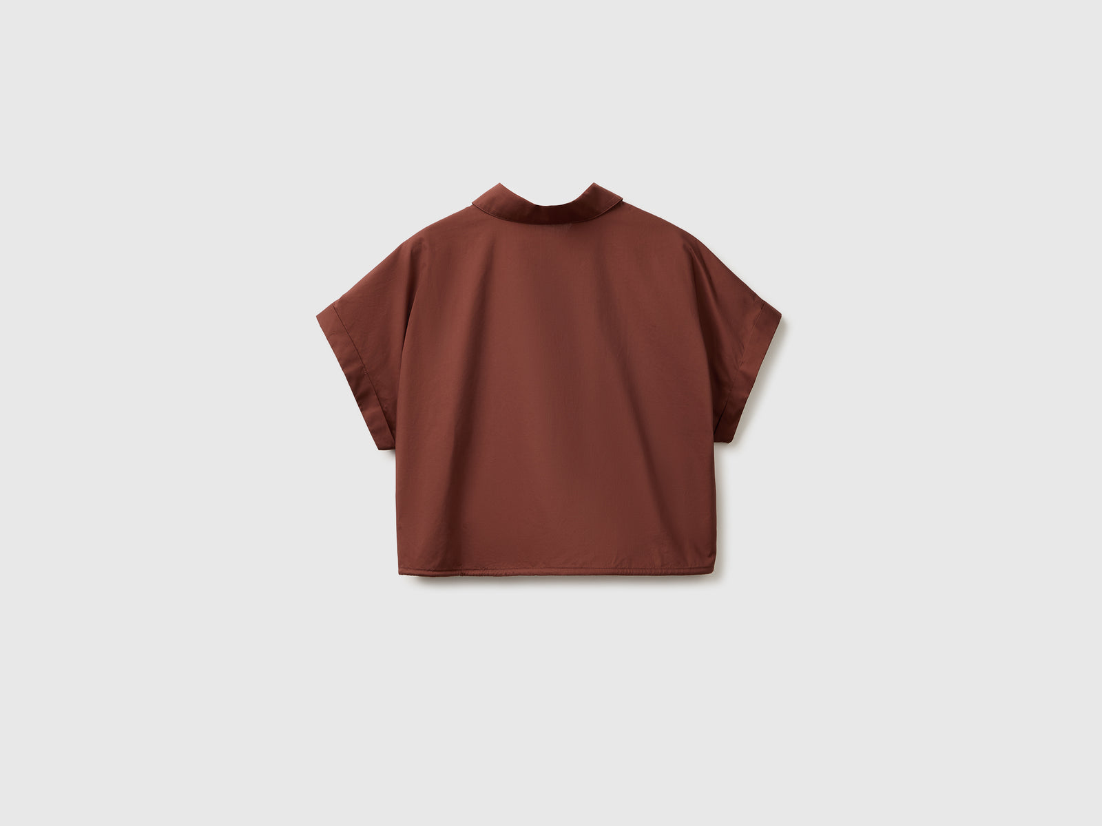 Cropped shirt with drawstring - ucb_image_BS