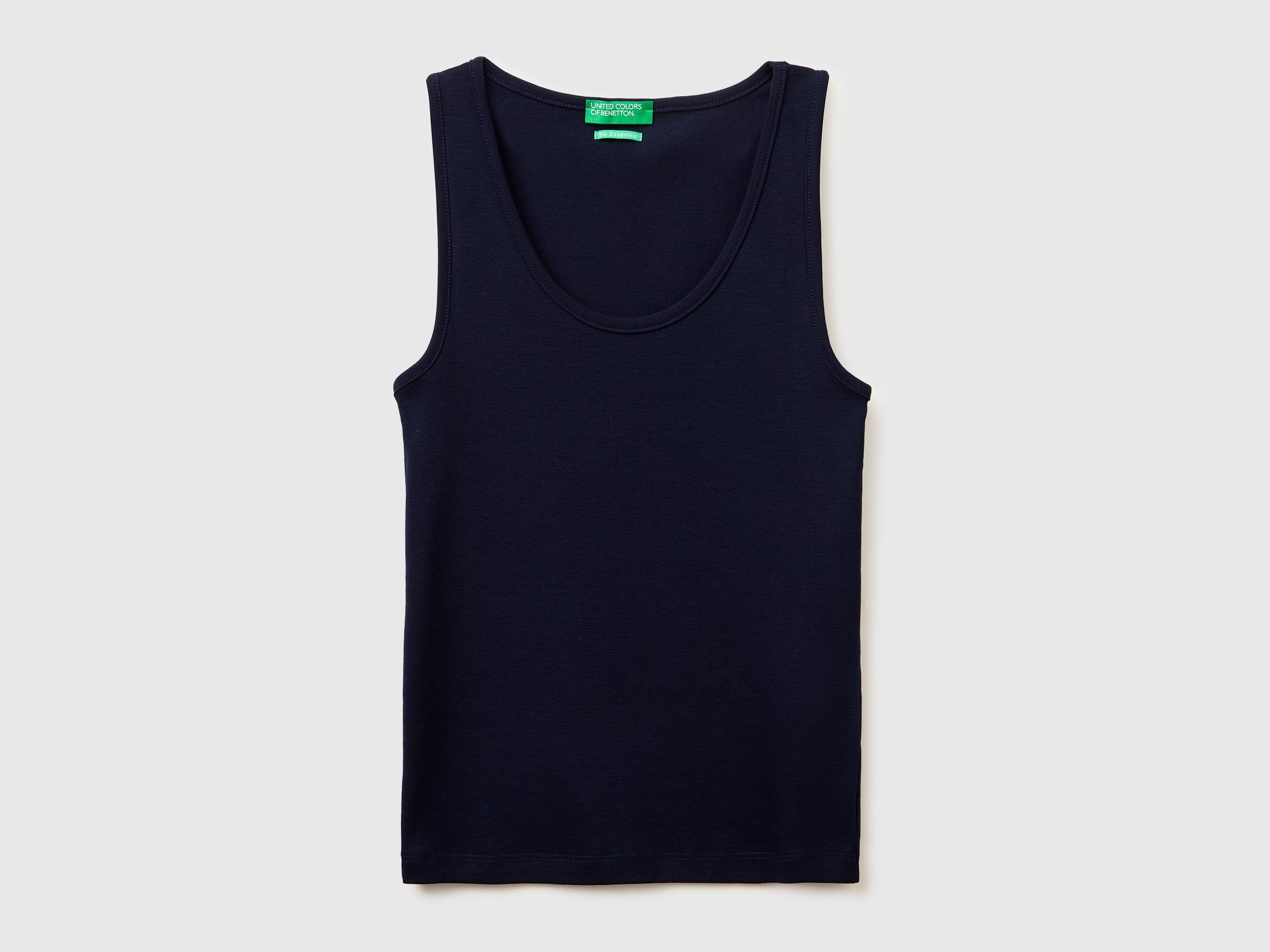 Slim fit ribbed tank top - ucb_image_FS