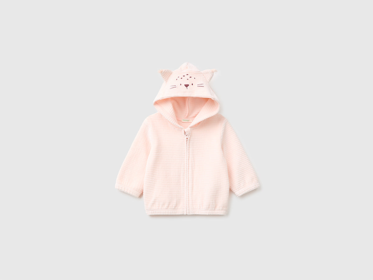Casaco em chenille com capuz - ucb_image_FS