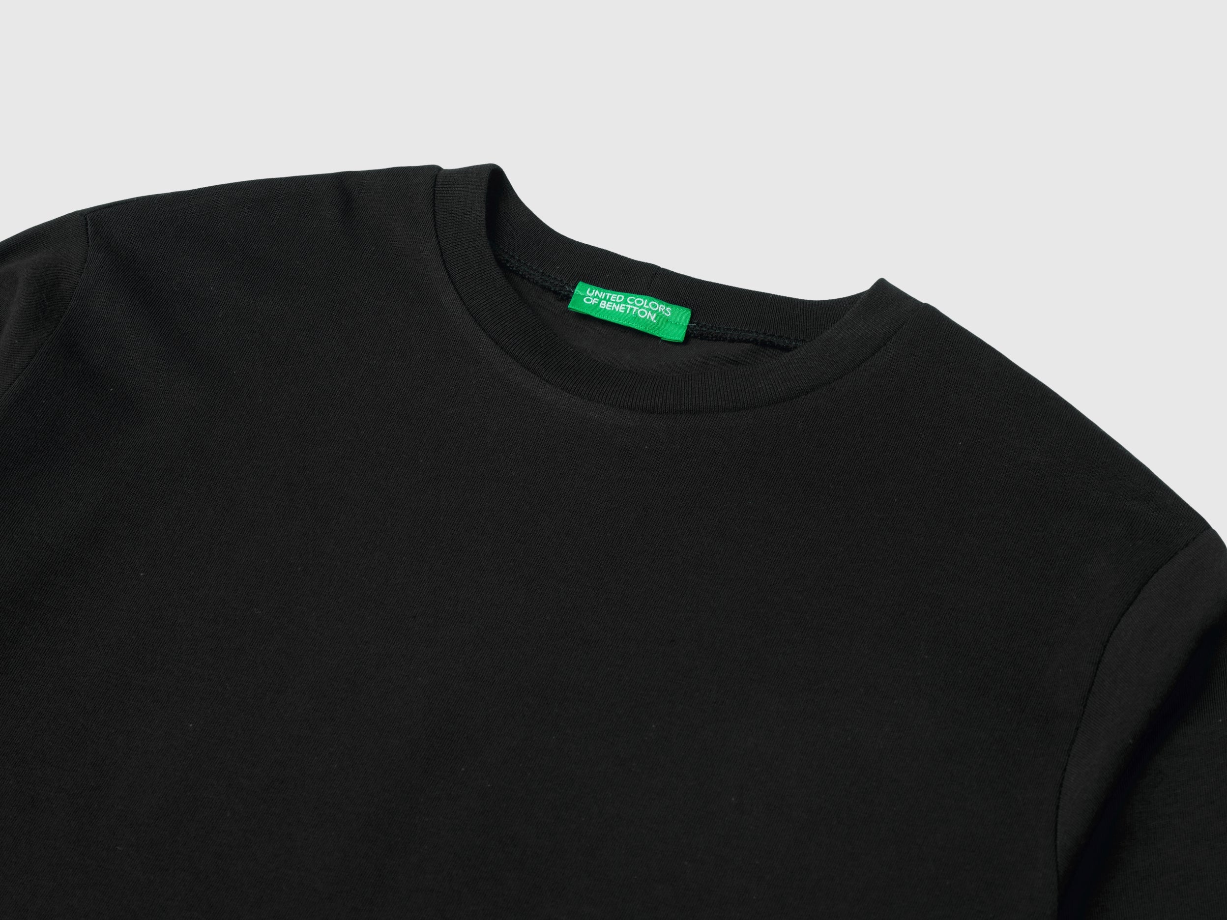 T-shirt com gola redonda de algodão - ucb_image_DS1