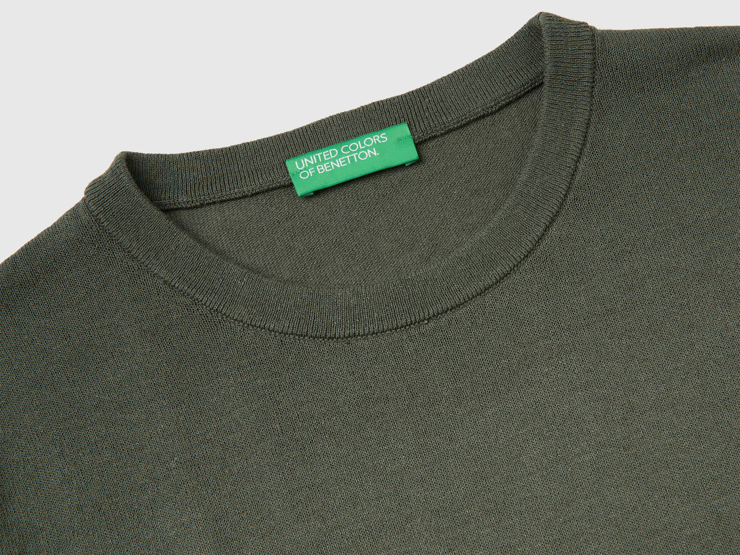 Sleeveless linen blend sweater - ucb_image_DS1