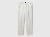 Chinos in pure linen - ucb_image_FS