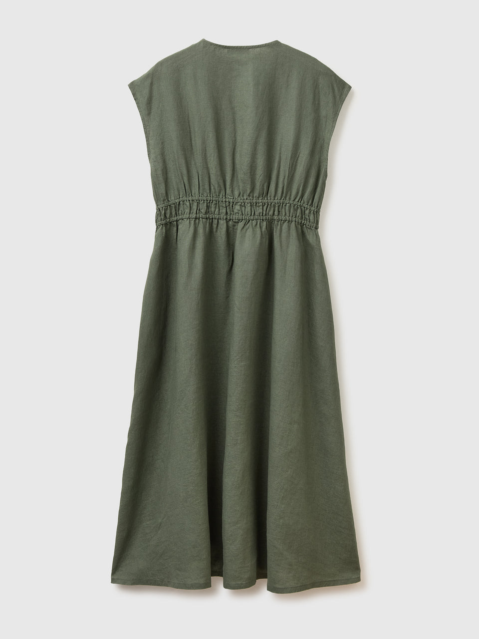 Flared dress in pure linen - ucb_image_BS