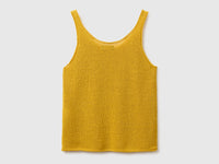 Linen blend knit top - ucb_image_BS