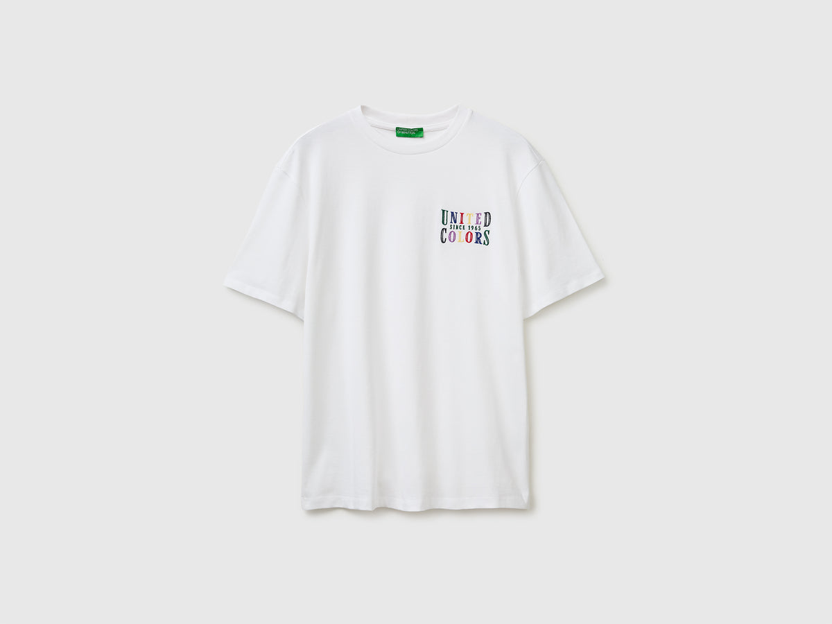 Melange T-shirt with logo - ucb_image_FS