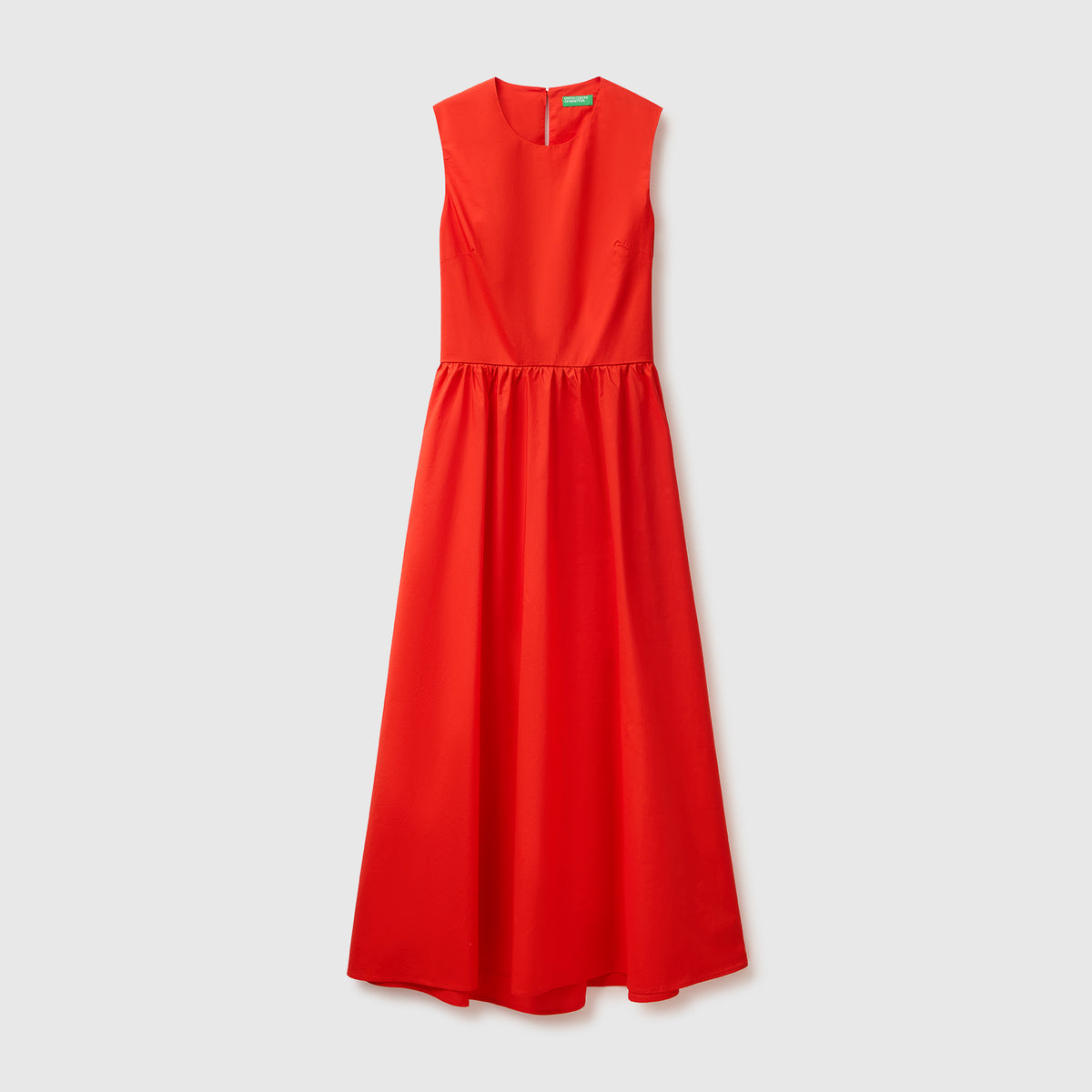 Sleeveless midi dress