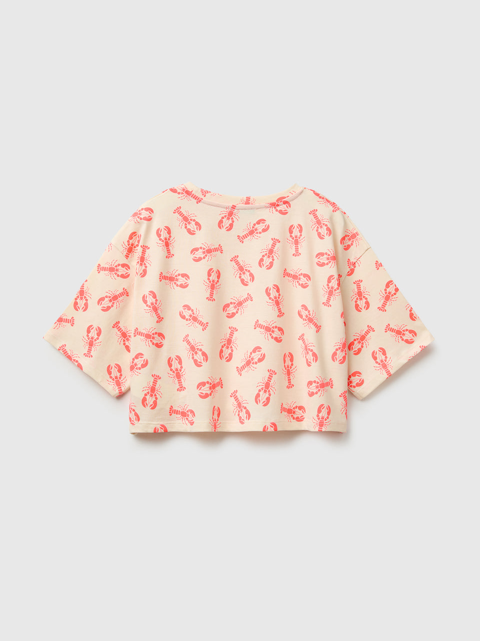 Printed cropped T-shirt - ucb_image_BS