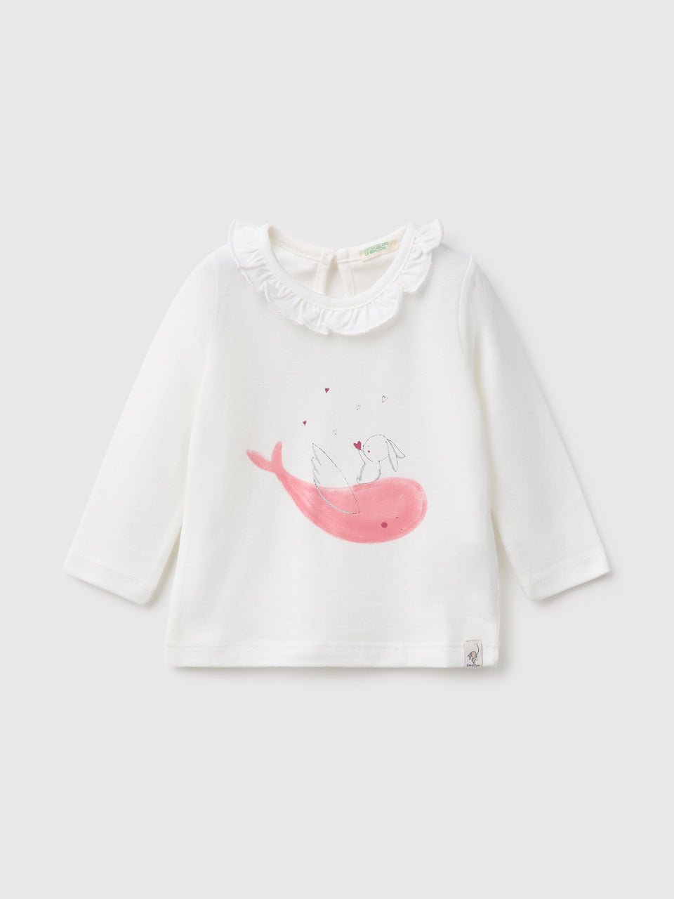 T-shirt com folhos na gola - ucb_image_FS