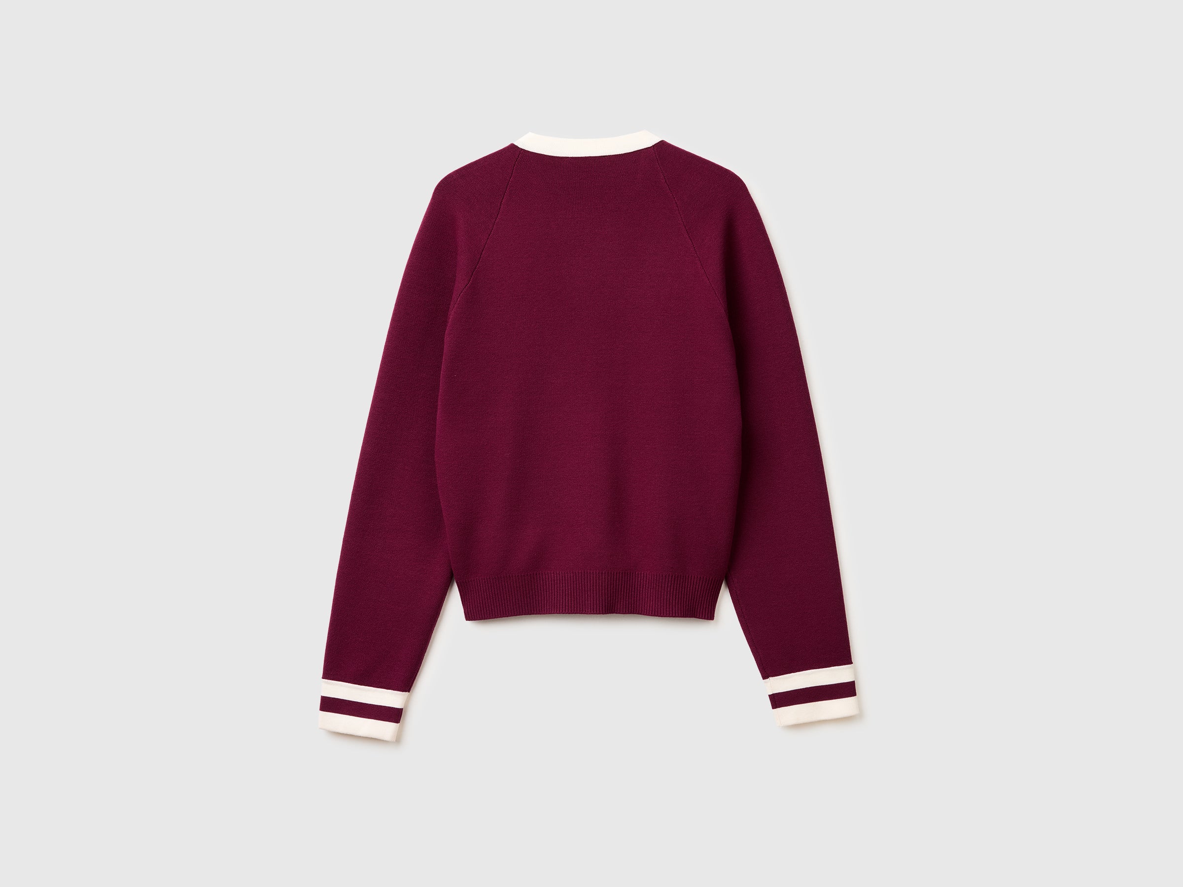 Boxy fit V-neck sweater - ucb_image_BS