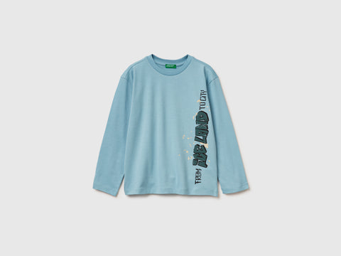 T-shirt com estampa em algodão quente - ucb_image_FS
