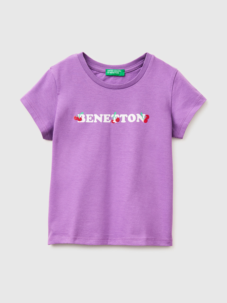 T-shirt with glitter print - ucb_image_FS