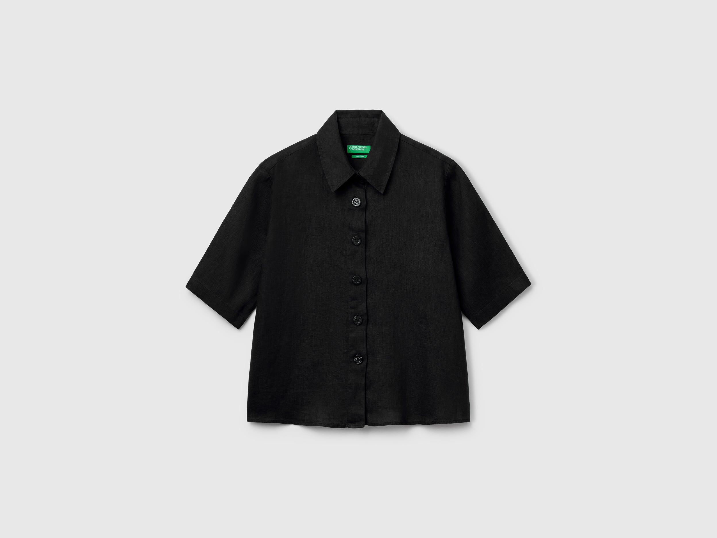 Camisa curta em puro linho - ucb_image_FS