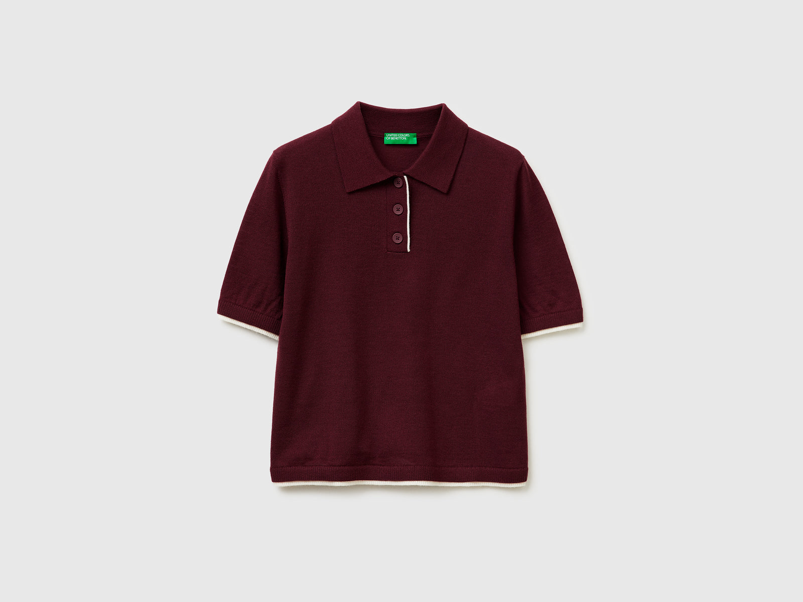 100% Merino wool polo shirt - ucb_image_FS